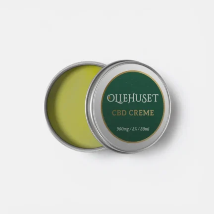 CBD Creme 30ml 1-1 - 900mg 3% 100% organisk fuldspektrum fra Oliehuset